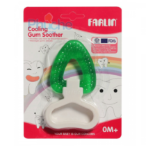 Farlin Cooling Gum Soother Triangle Design (Green) 1