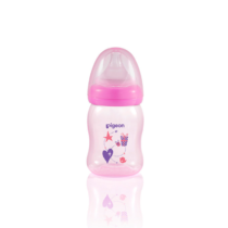Pigeon Clear PP Bottle 160 ml, Pink - A78181