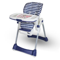 Tinnies Baby Adjustable High Chair (Blue Strips) 1