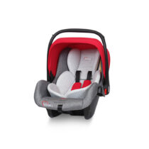 Tinnies Baby Carry Cot (Red Grey White) 1