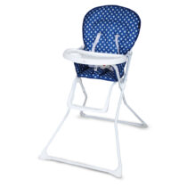 Tinnies Baby High Chair Stars Design (Blue) 1