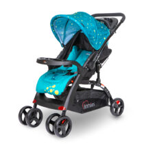 Tinnies Baby Stroller Reversible Handle (Acid Blue) 4