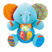 Winfun Sing ‘N Learn With Me-Timber the Elephant Blue - 0689