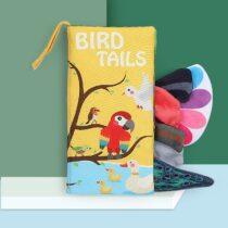 Baby Cloth Book - Bird Tails