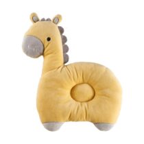 Baby Round Head Pillow - Giraffe - Yellow