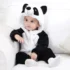 Animal Soft Fleece Costume Jumpsuit Panda