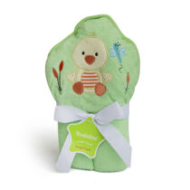 Yookidoo-Hooded-Bath-Towel-Green-Duck