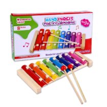 Wooden Hand Knock Musical Xylophone (5)