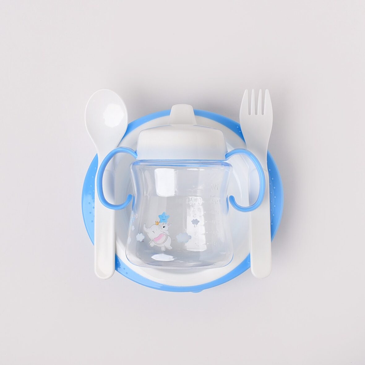 Blue Children Tableware Set Baby Feeding Series – 904