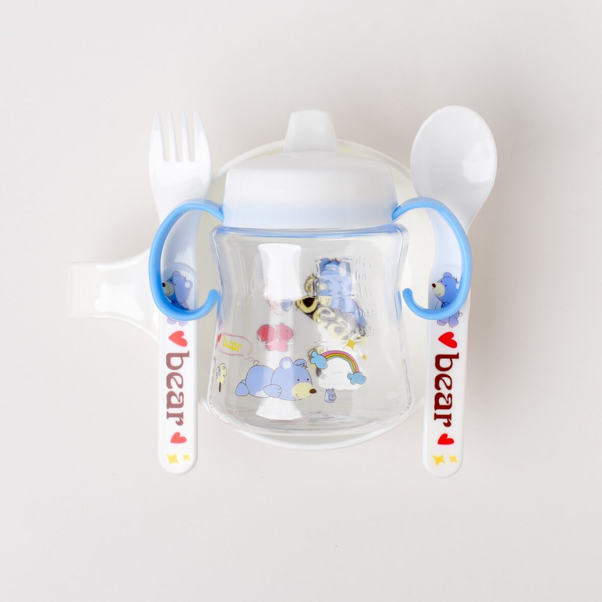 Blue Children Tableware Set Baby Feeding Series – 906