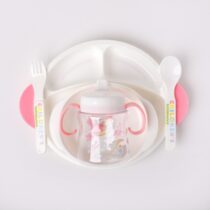 Pink Children Tableware Set Baby Feeding Series - 912