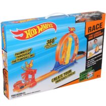 Hot Wheel Metal 360 Degrees Annular Acceleration Race Ring Speedway