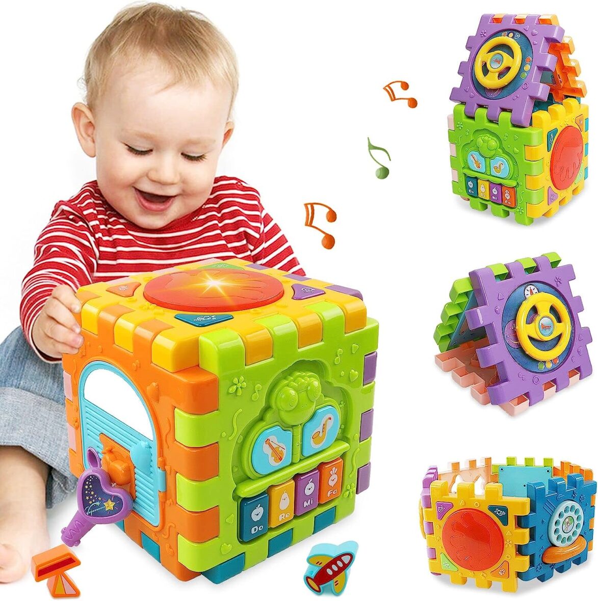 Huanger Baby Activity Cube-HE0530