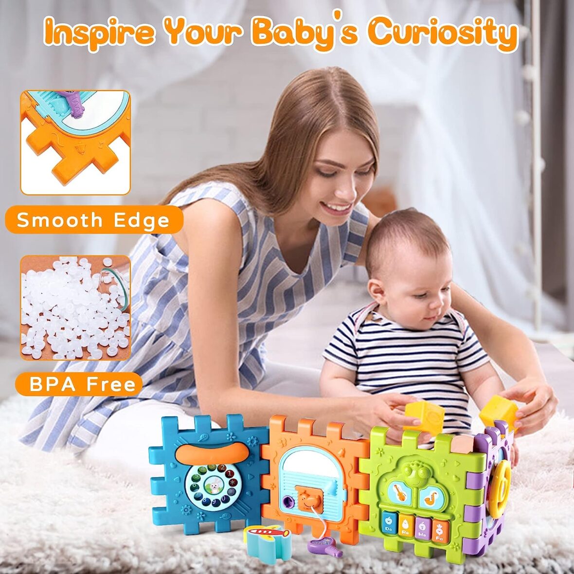 Huanger Baby Activity Cube-HE0530.2