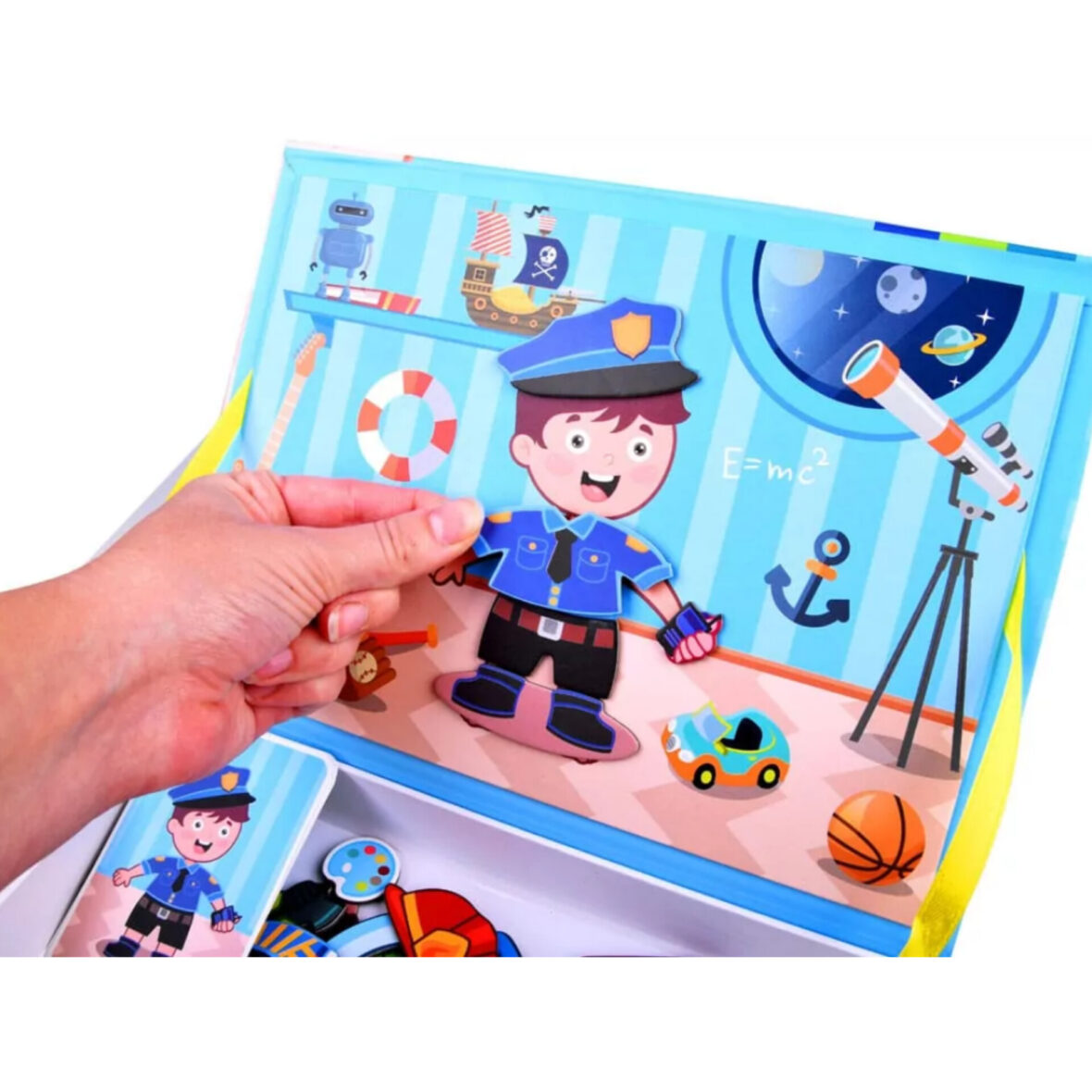 Magnetic Book Boy Costume Game
