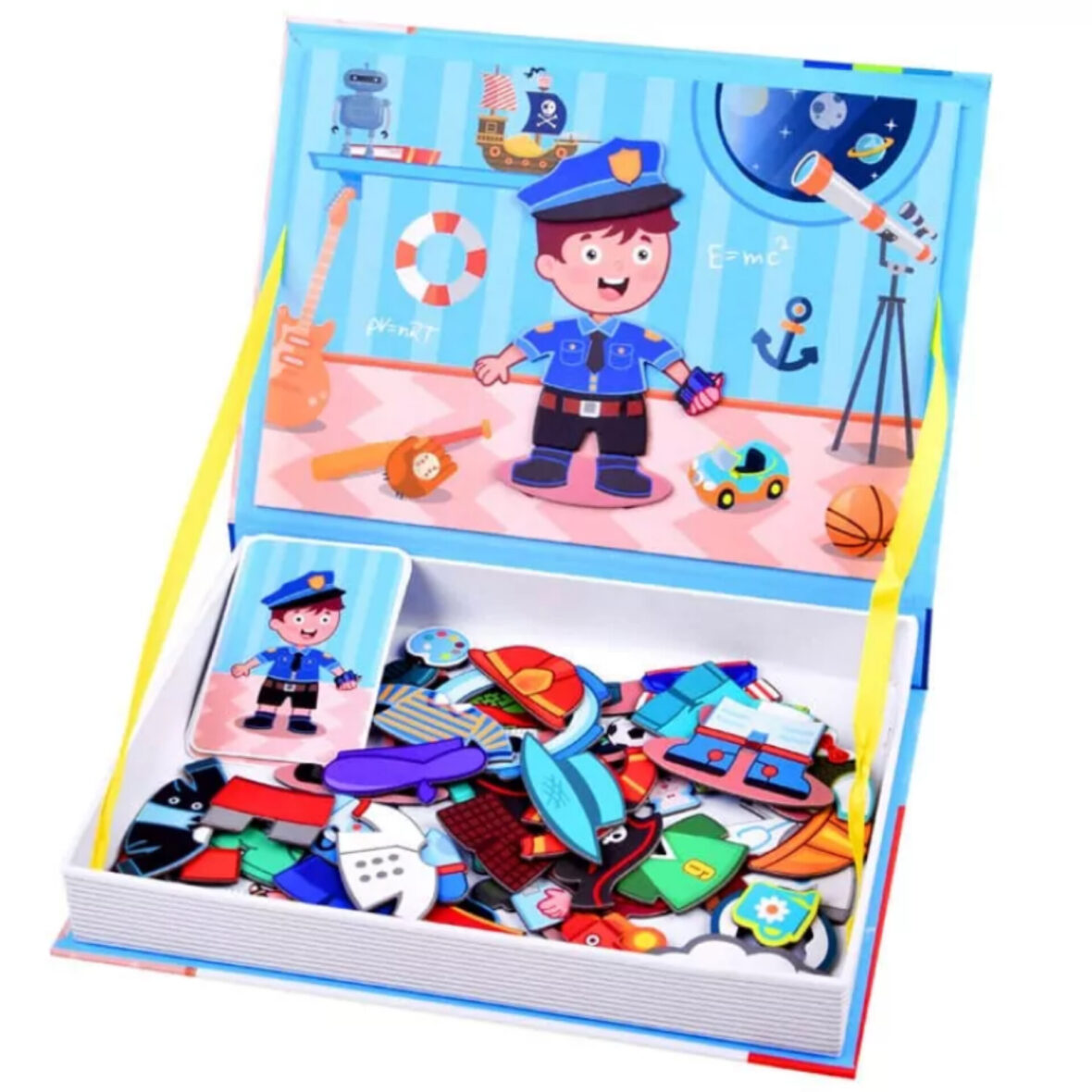 Magnetic Book Boy Costume Game