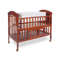 Tinnies Wooden Cot-Brown-T902