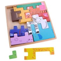 Wooden Animal Creative Challenge Puzzle (3)