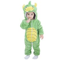 Animal Soft Fleece Costume Jumpsuit Dinosaur