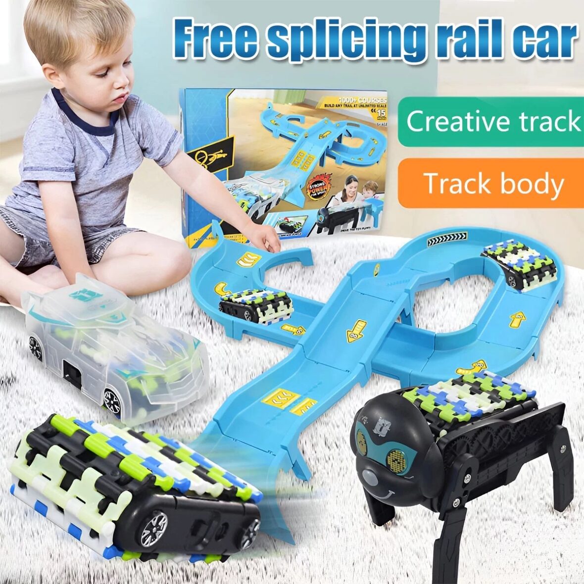 Power Treads – All-Surface Vehicle Track Toy