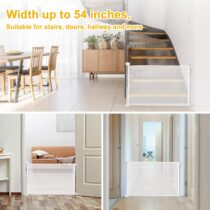 Staircase Fence Safety Doorway Fence Partition Door Fence