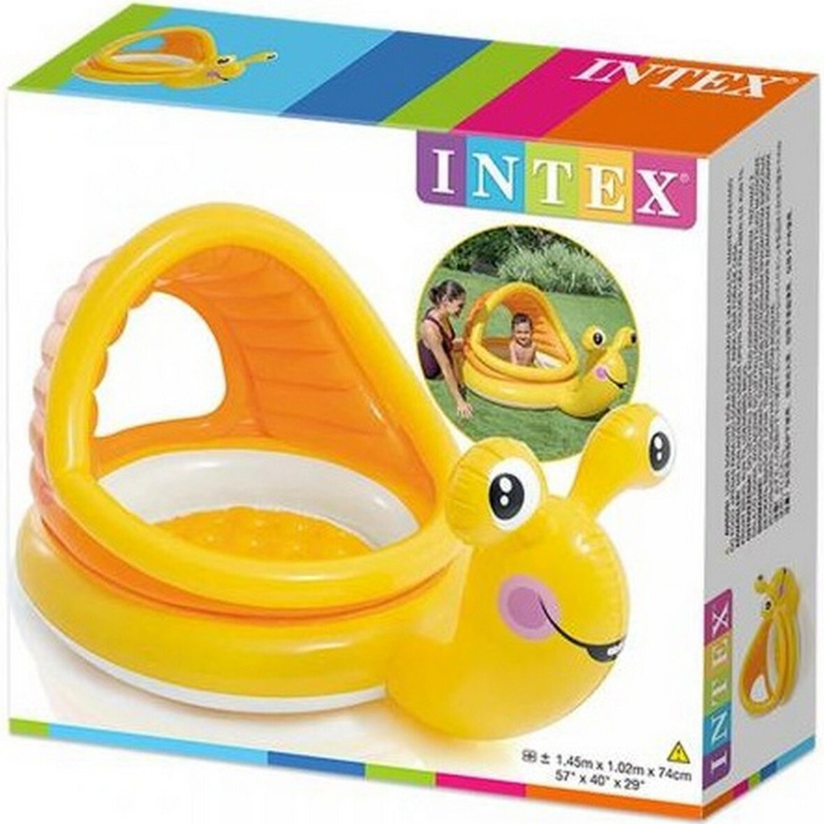 Intex Snail Shade Baby Pool -57124.2