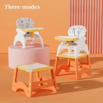Infantes Baby Detachable Combined Growth Dining Chair peach