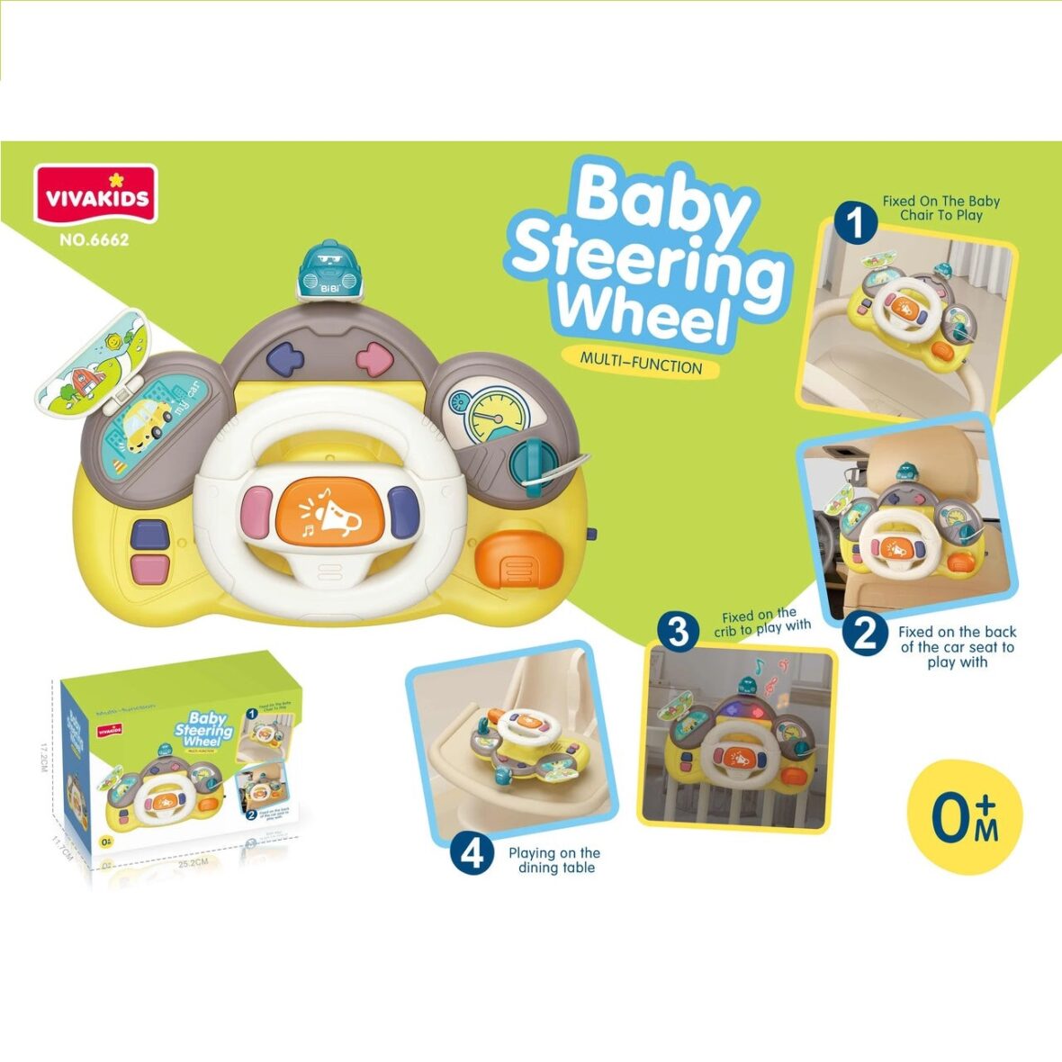Multi-Functional Baby Musical Steering Wheel.2
