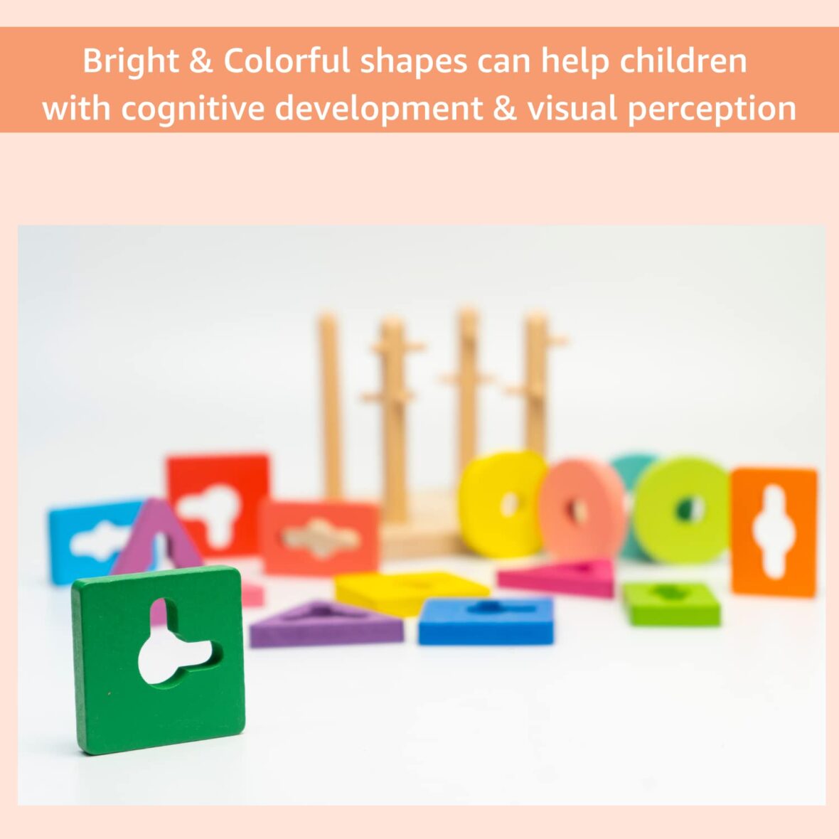 Shape Sort & Stack Puzzle (5)