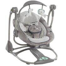 Ingenuity Convert-to-Seat Auto Baby Swing - Grey