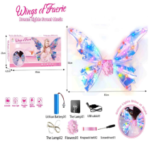 Cute Butterfly Fairy Wings With Light & Music