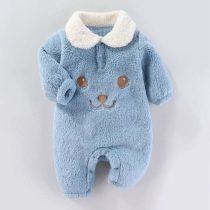 Cute Cartoon Fleece Fur Rompers Jumpers